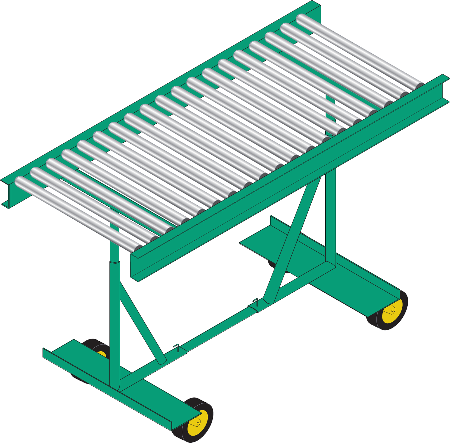 PORTABLE CASTERED SUPPORTS